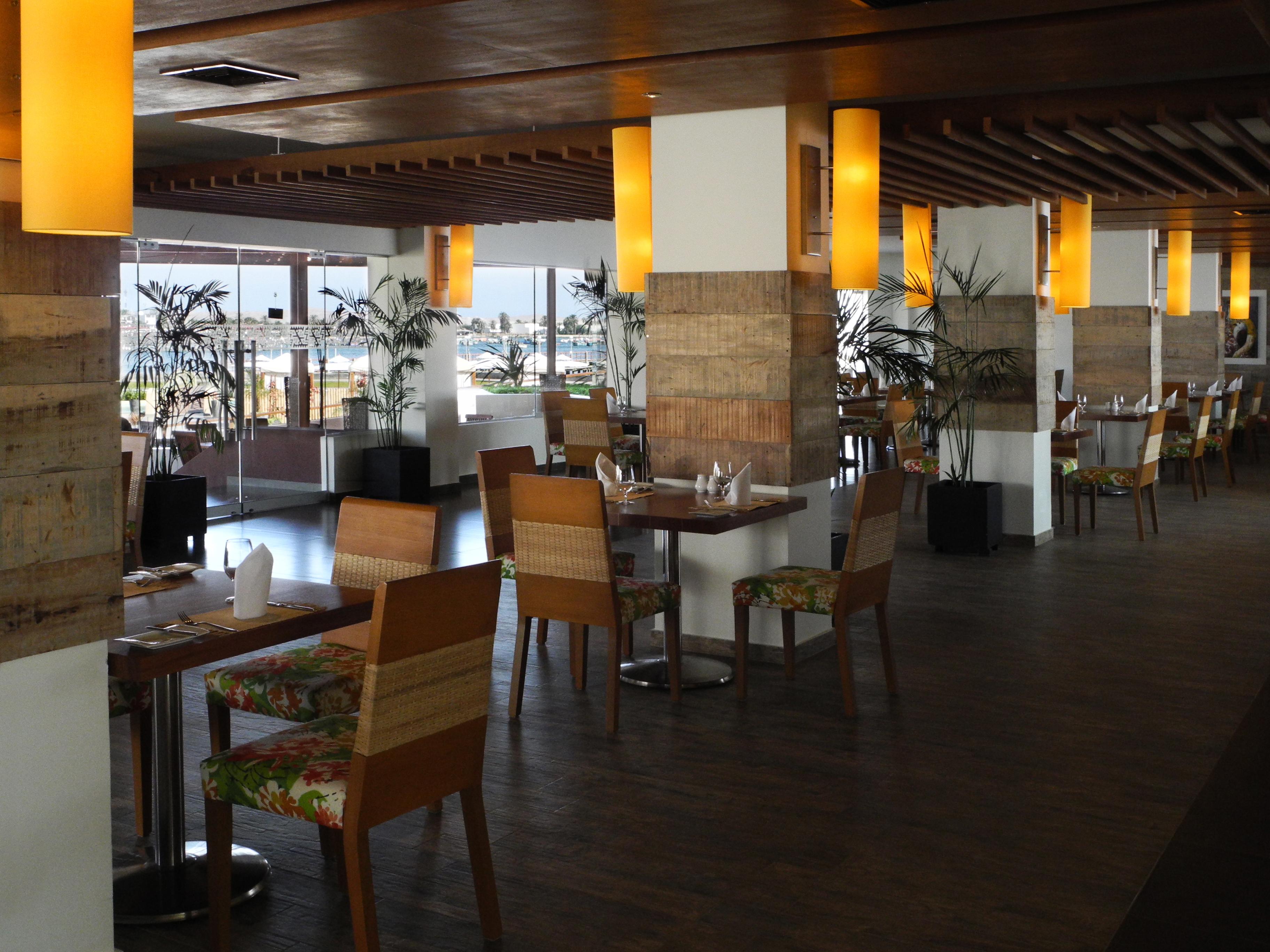 Aranwa Paracas Resort & Spa מראה חיצוני תמונה The restaurant