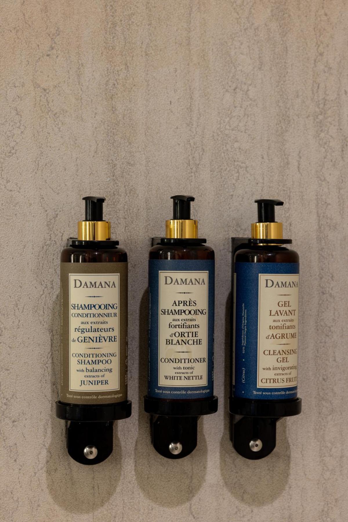 Aranwa Paracas Resort & Spa מראה חיצוני תמונה Shampoo, conditioner and shower gel